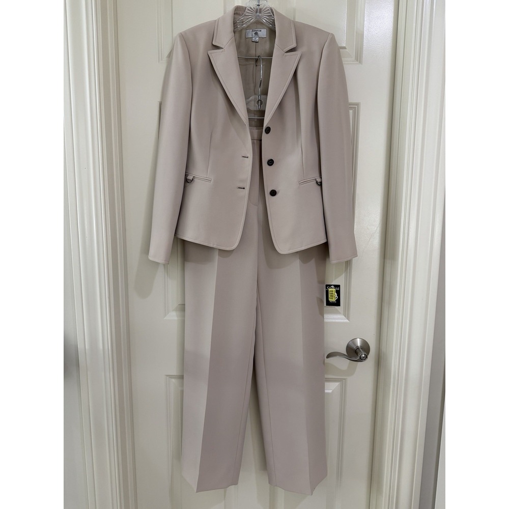 stresa women 2- piece pants suits size 6P new with tag
